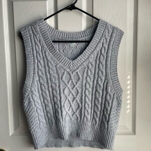 Aerie Cable Knit Sweater Vest